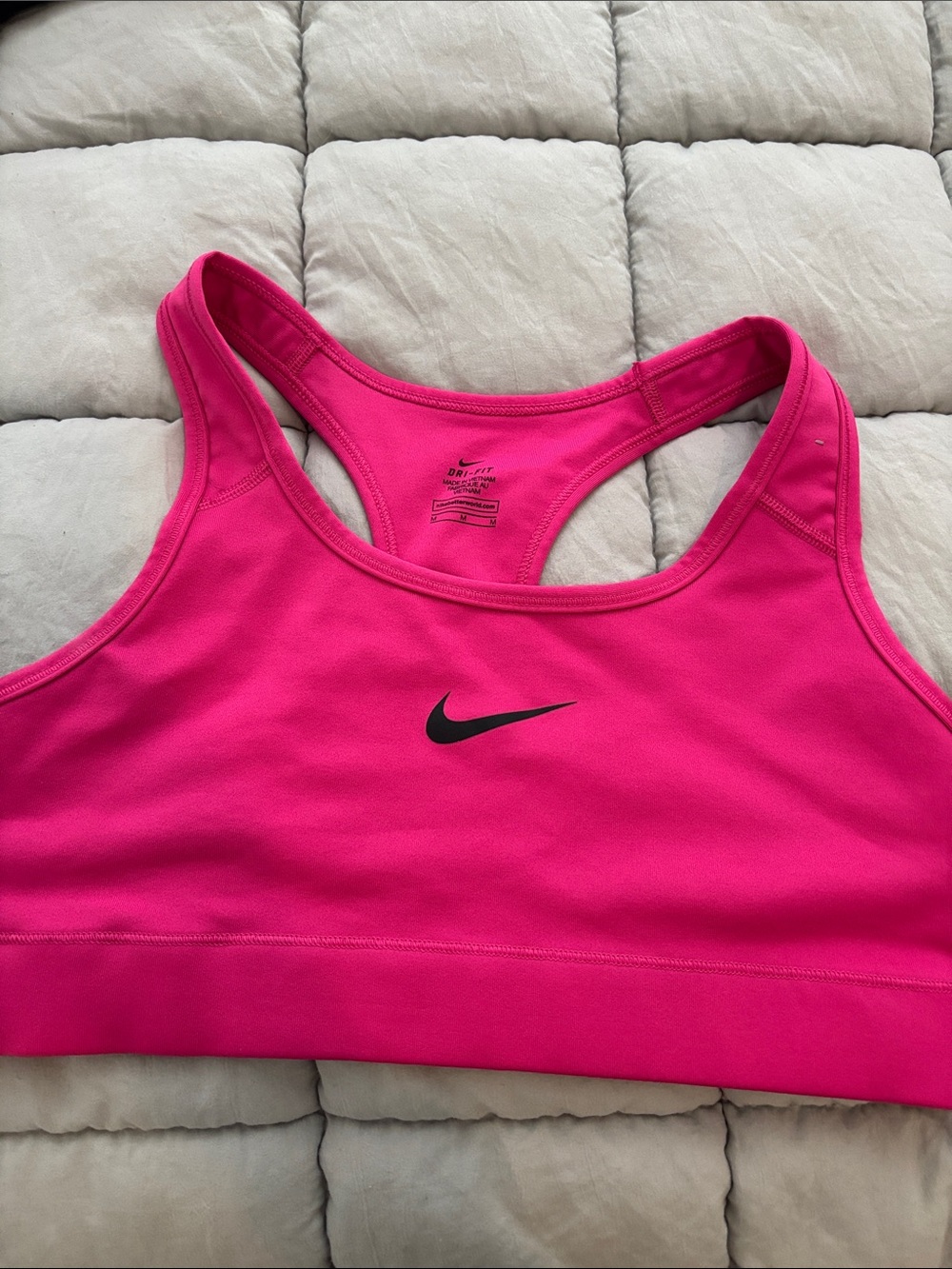 Nike Hot Pink Racerback Sports Bra
